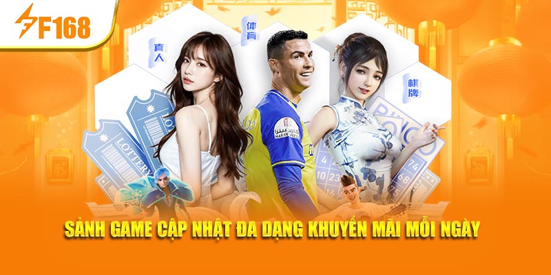 WM Casino Tại F168: Sân Chơi Đẳng Cấp, Thưởng Lớn Mỗi Ngày 3 Sảnh game cập nhật đa dạng khuyến mãi mỗi ngày